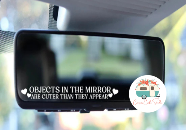 Cuter Than They Appear - UV-DTF Mirror Decal